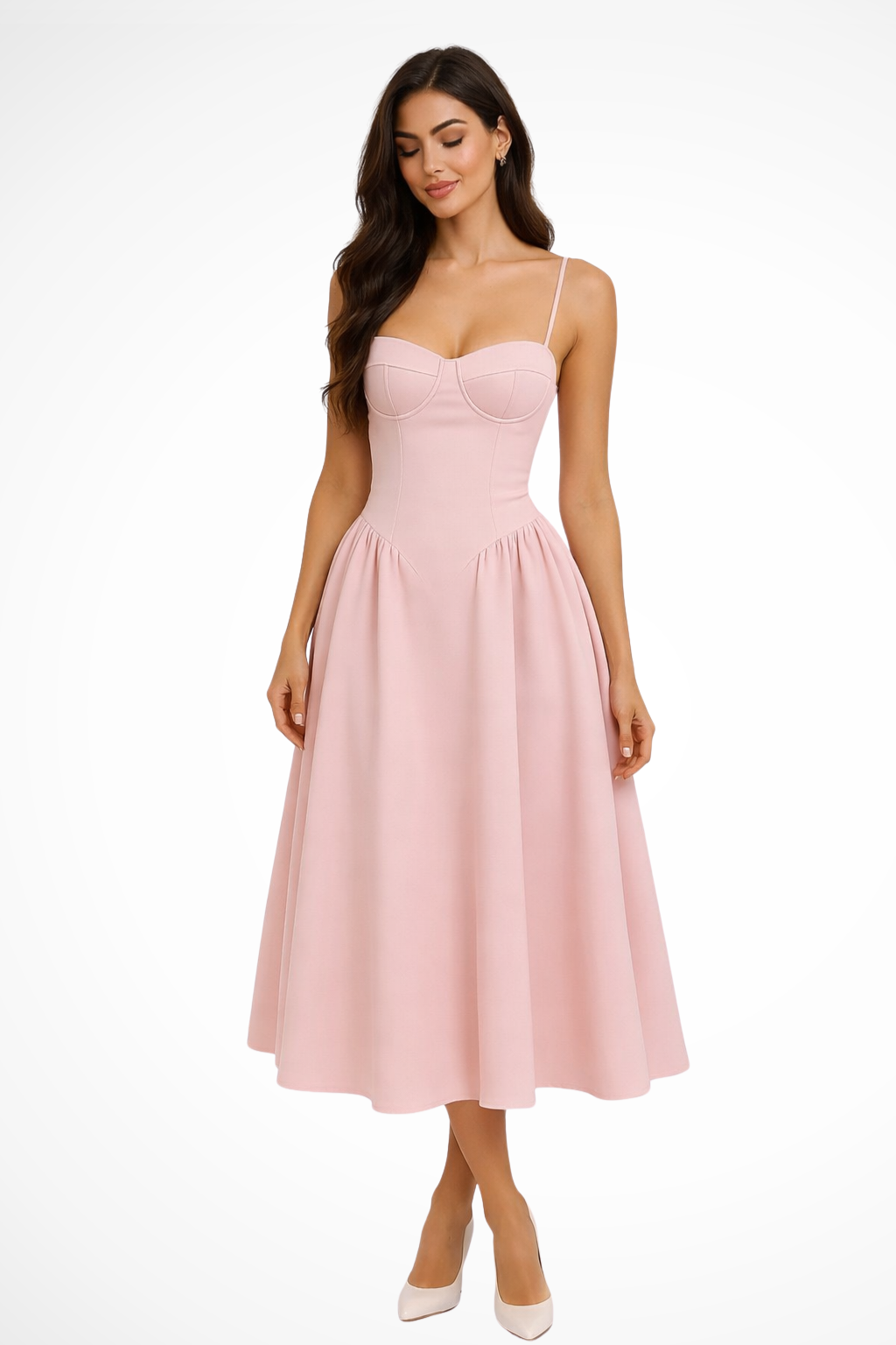 wedding guest dress corset Seren