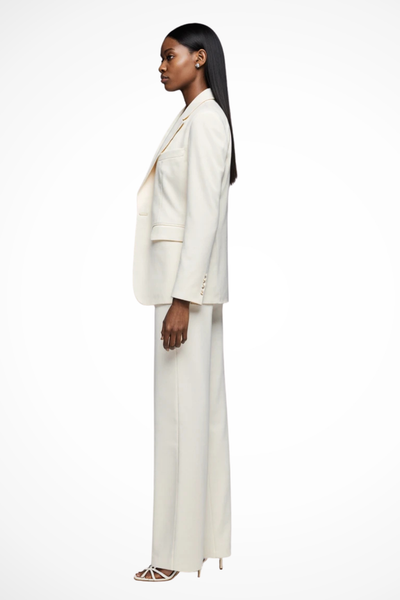Liora | Women’s Elegant Blazer and Wide Leg Trousers Set