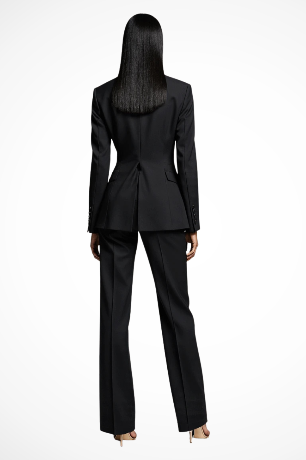Liora | Women’s Elegant Blazer and Wide Leg Trousers Set