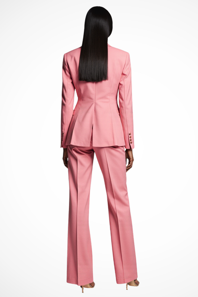 Liora | Women’s Elegant Blazer and Wide Leg Trousers Set