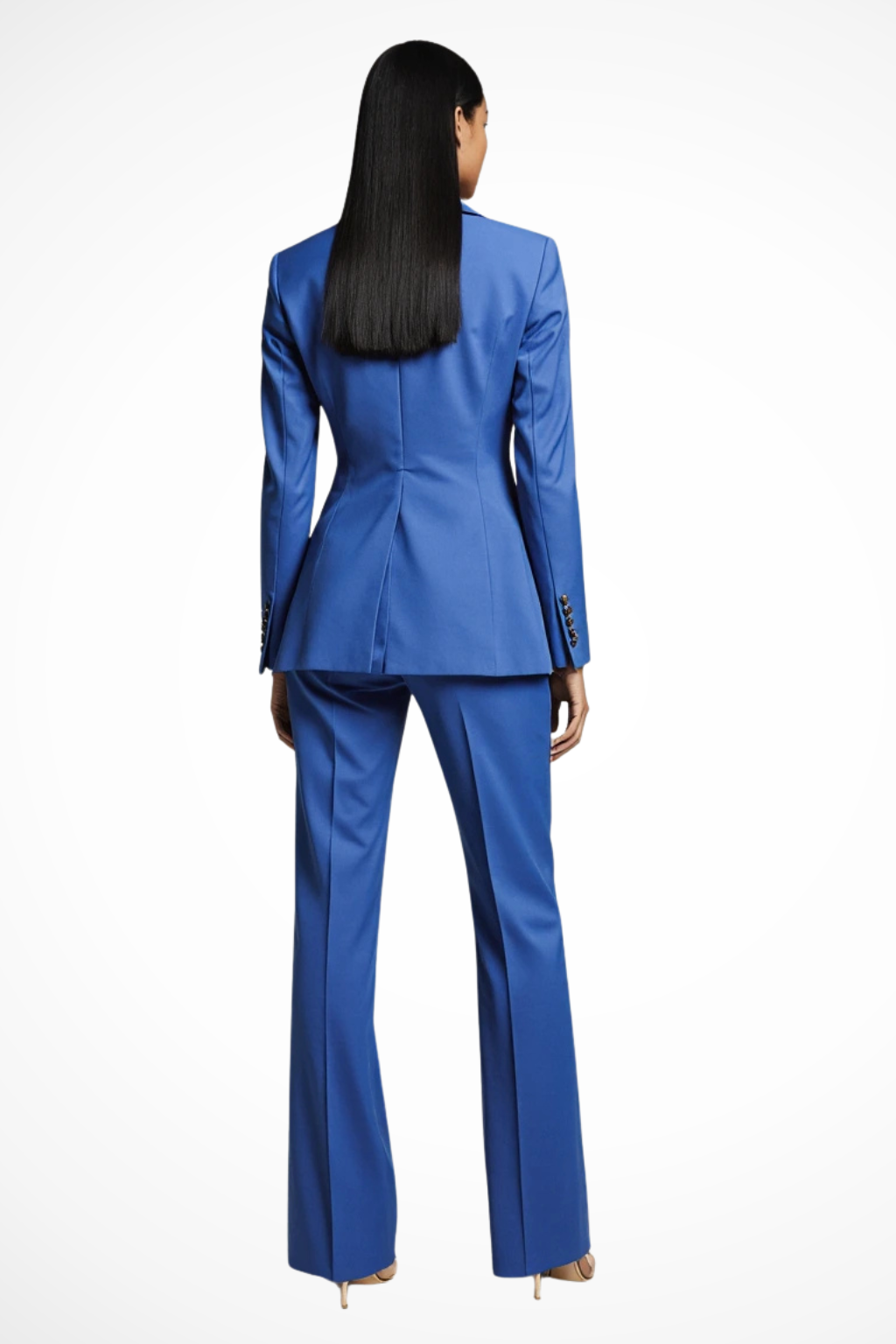 Liora | Women’s Elegant Blazer and Wide Leg Trousers Set