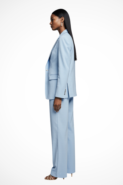 Liora | Women’s Elegant Blazer and Wide Leg Trousers Set